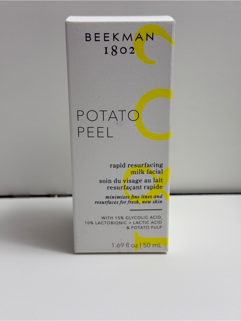 Beekman 1802 Potato Peel Rapid Resurfacing Milk Facial – NIB